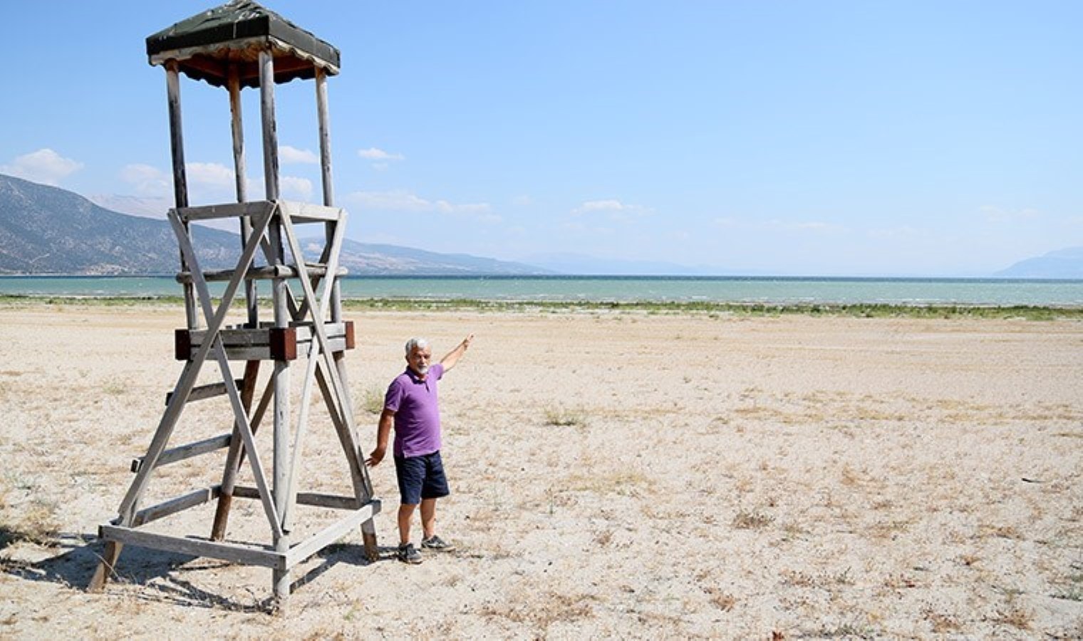 Günden güne yok oldu: Eğirdir Gölü 74 yılda 12,8 metre çekildi